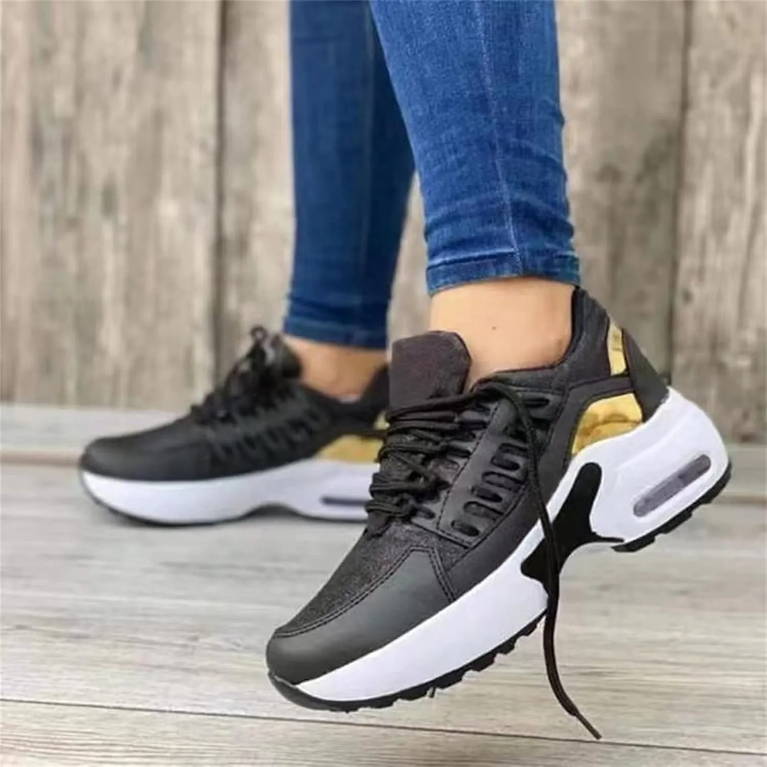 Ladmiple Sneakers For Women Walking Shoes Wide Width Sparkly Sneakers Slip On Dressy Summer Glitter Rhinestone Loafers