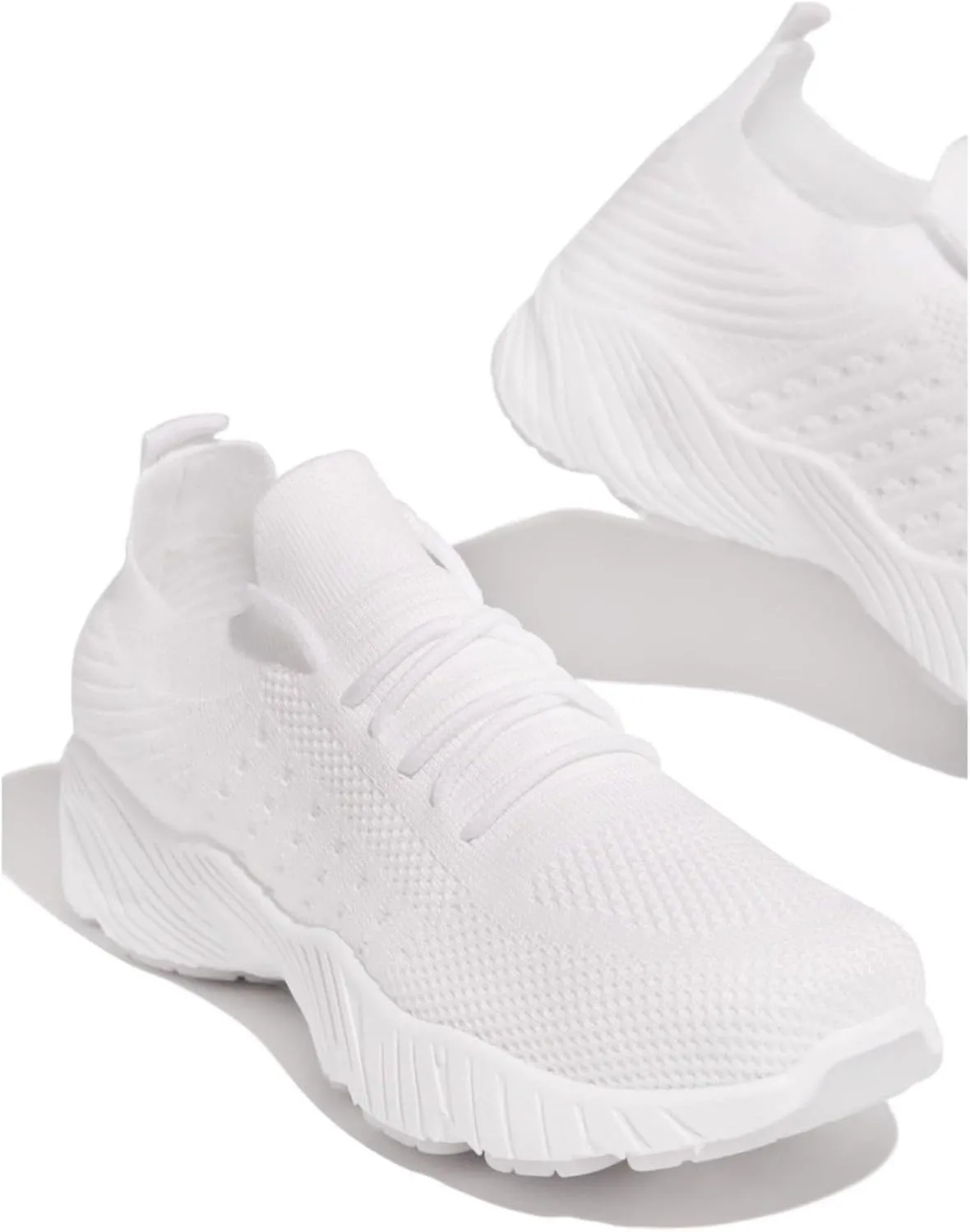 Ladmiple Tennis Shoes Womens Walking Running Slip On Memory Foam Lightweight Casual Non Slip Athletic Sneakers for Gym Travel