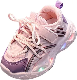 LED Shoes for Kids Light Up Shoes Boys Girls Fashion LED Lights Sneakers Kids Glowing Lightweight Cat and Girls Shoes