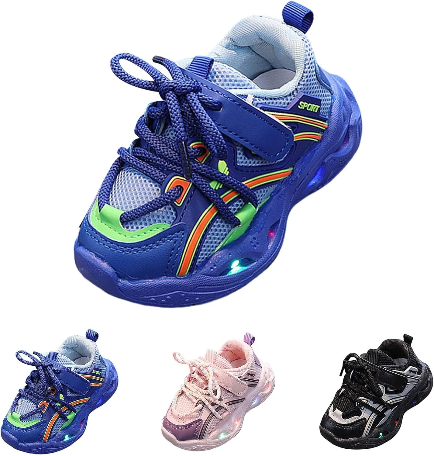 LED Shoes for Kids Light Up Shoes Boys Girls Fashion LED Lights Sneakers Kids Glowing Lightweight Cat and Girls Shoes