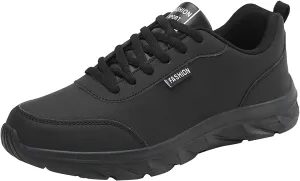 Lightweight Arch Support Sneakers for Men Breathable Casual Comfortable Walking Sneaker Non Slip Walking Shoes