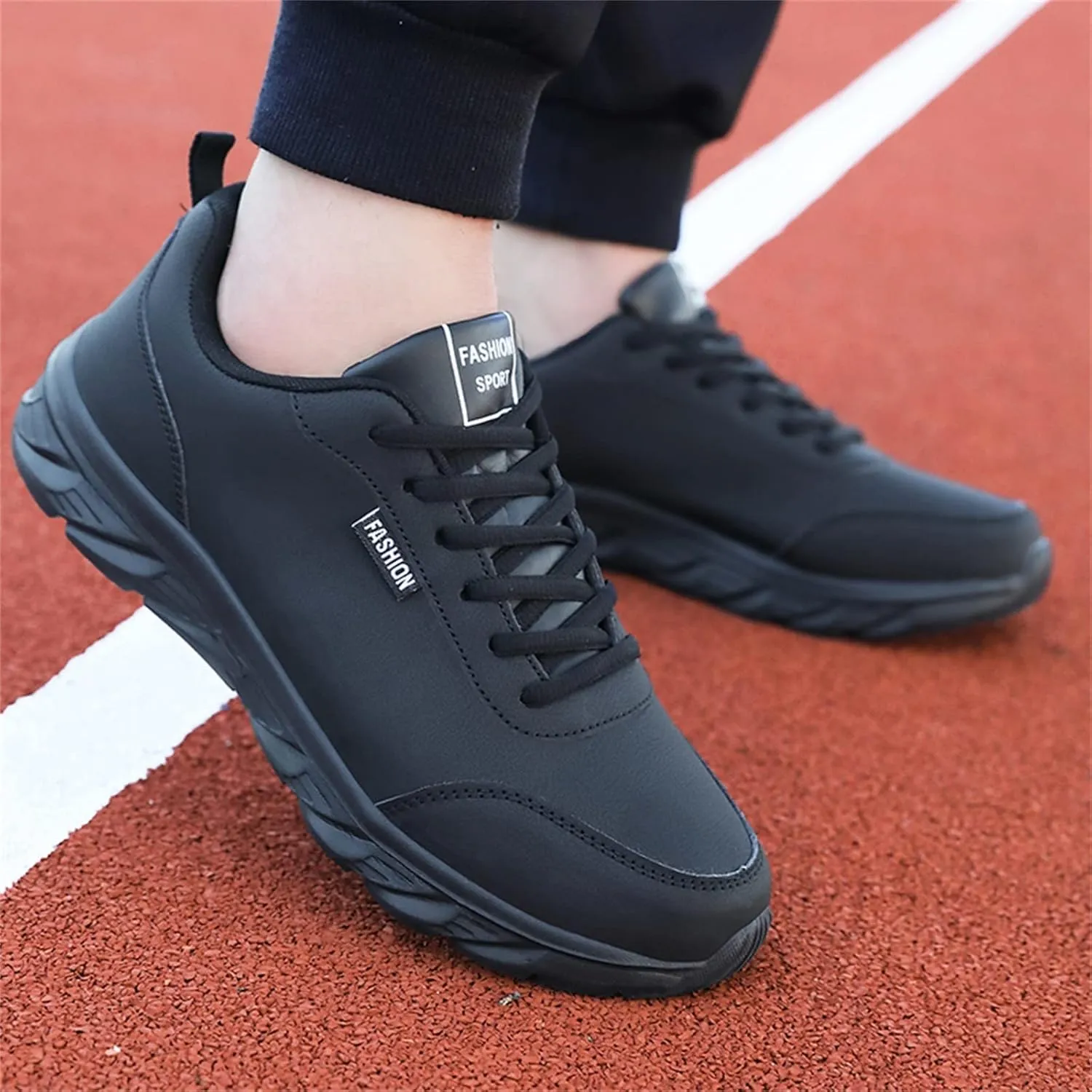 Lightweight Arch Support Sneakers for Men Breathable Casual Comfortable Walking Sneaker Non Slip Walking Shoes