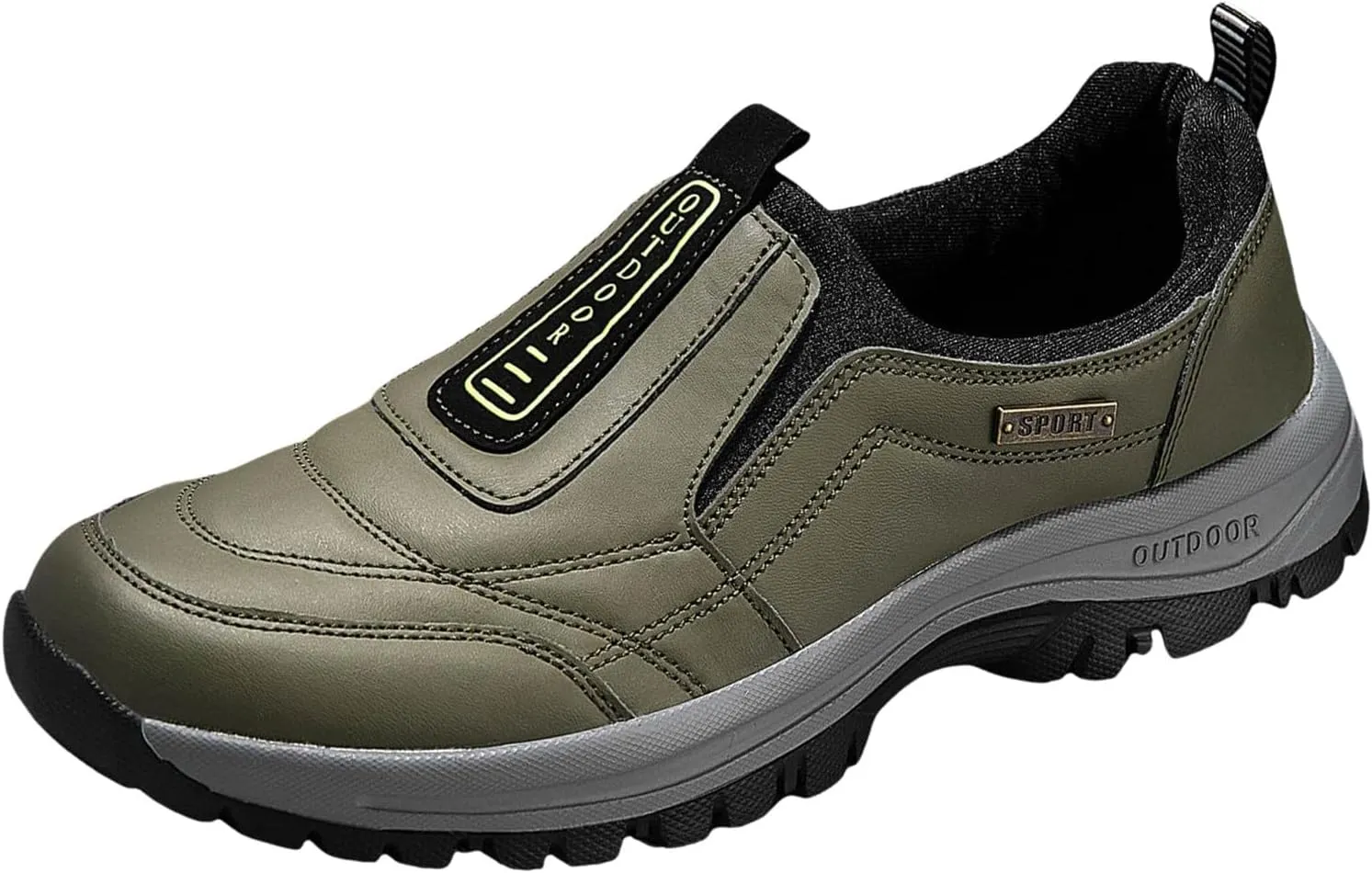Lightweight Non Slip Sneakers for Men Breathable Elastic Fly Woven Mesh Sneaker Business Casual Versatile Shoes