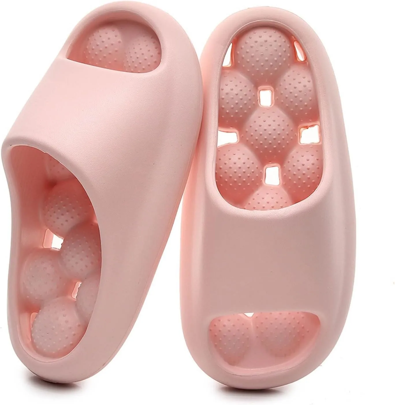 Lightweight Pillow Slippers for Women Indoor Home Beach Non Slip Sandal Beach Sandals Women's Flat Slippers