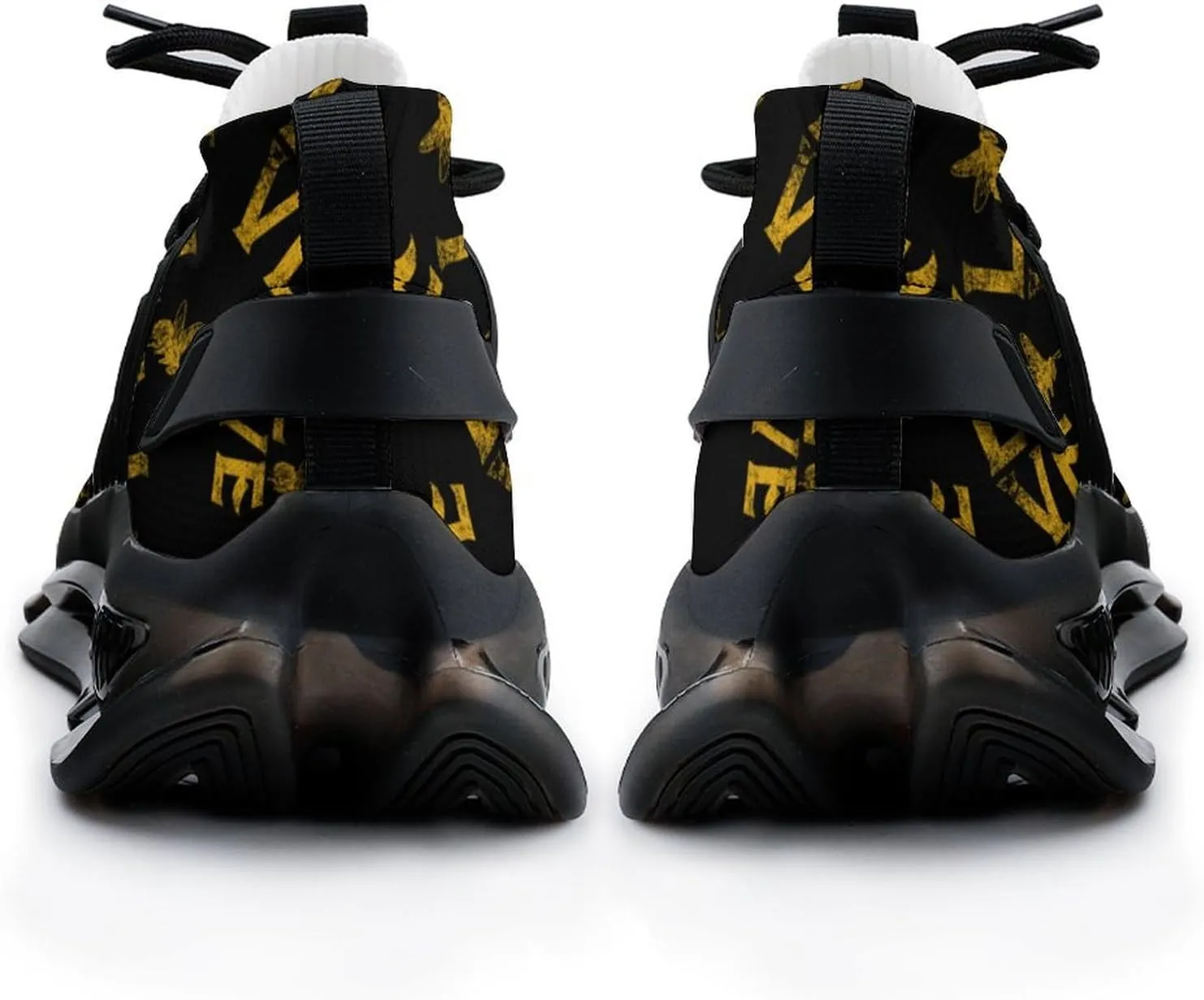 Love Bee Whisperer Men's Running Shoes Lightweight Walking Shoe Breathable Sneaker