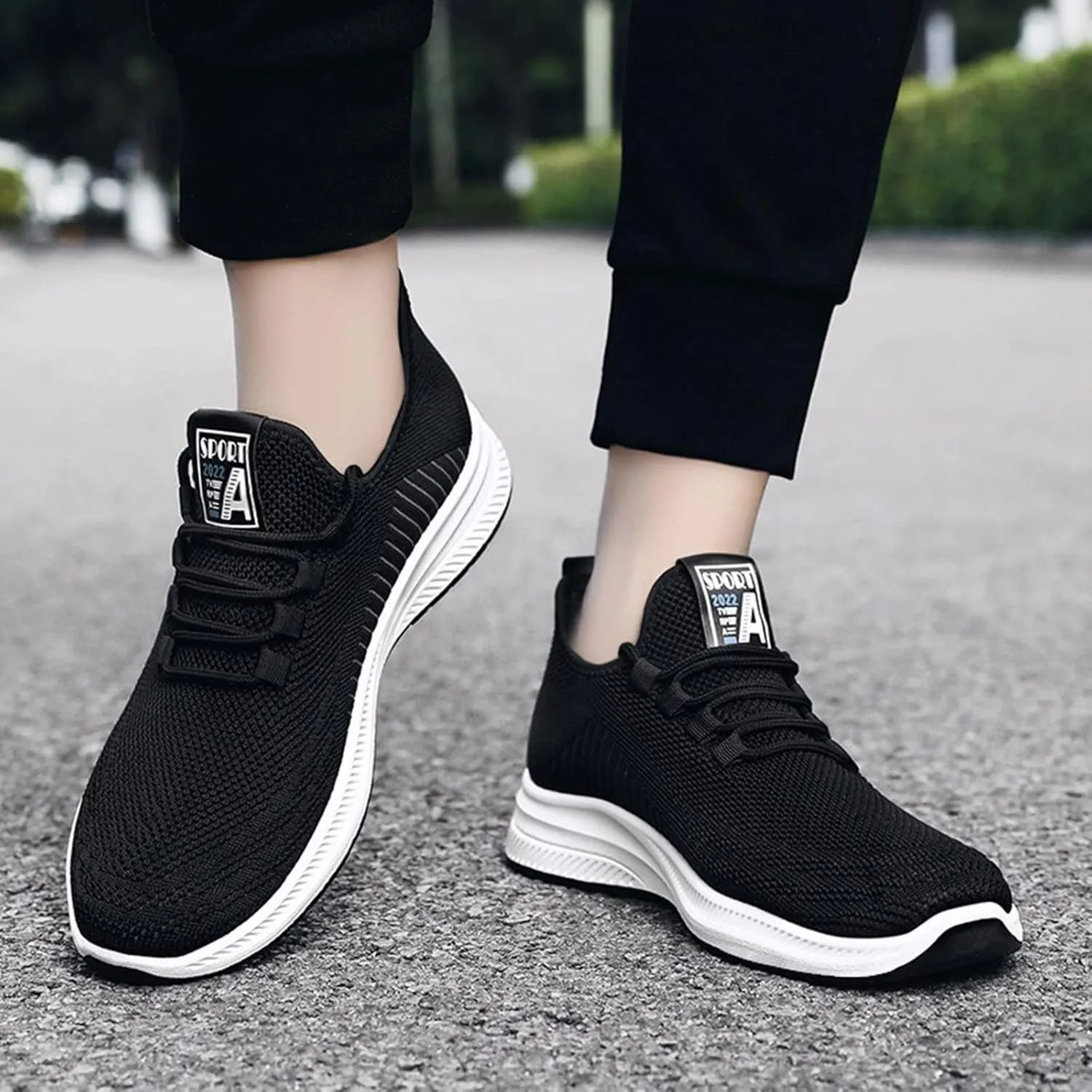 Men and Winter Comfortable Fashion Lightweight Breathable Soft Solid Color Slip On Sneaker Crease Shield Men Shoes