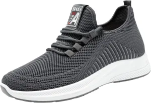 Men and Winter Comfortable Fashion Lightweight Breathable Soft Solid Color Slip On Sneaker Crease Shield Men Shoes
