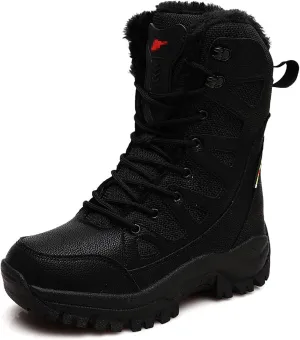 Men Lightweight Army Boots Waterproof Hiking Boots Military Boots Tactical Boots Combat Boots Breathable Police Patrol Boots