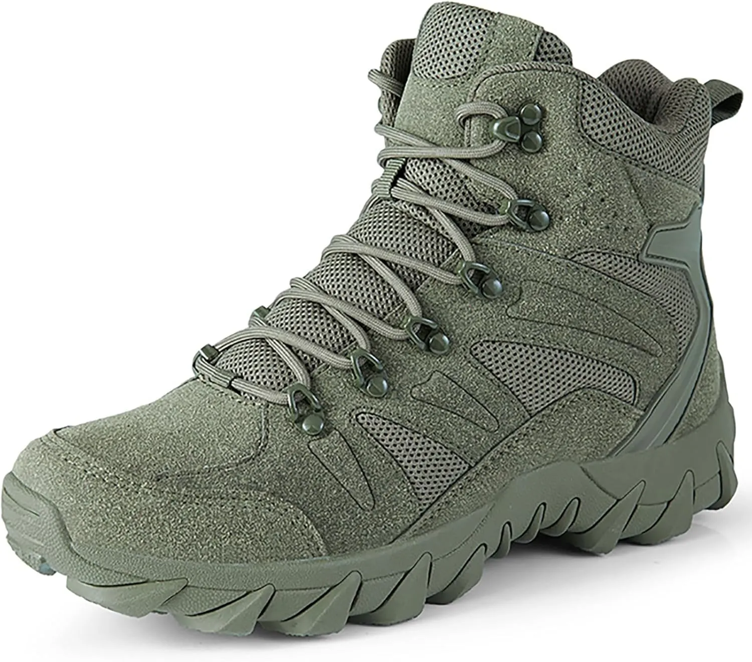 Men Military Boots Tactical Boots Combat Boots Breathable Police Patrol Boots Lightweight Army Boots Waterproof Hiking Boots