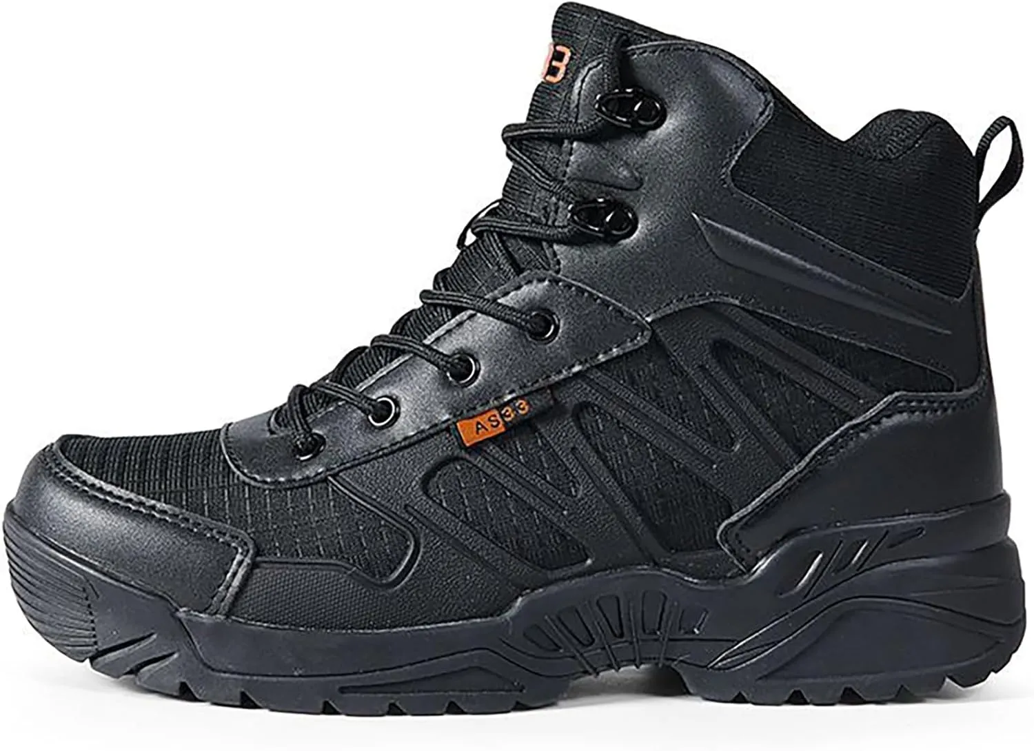 Men Military Boots Tactical Boots Combat Boots Breathable Police Patrol Boots Lightweight Army Boots Waterproof Hiking Boots