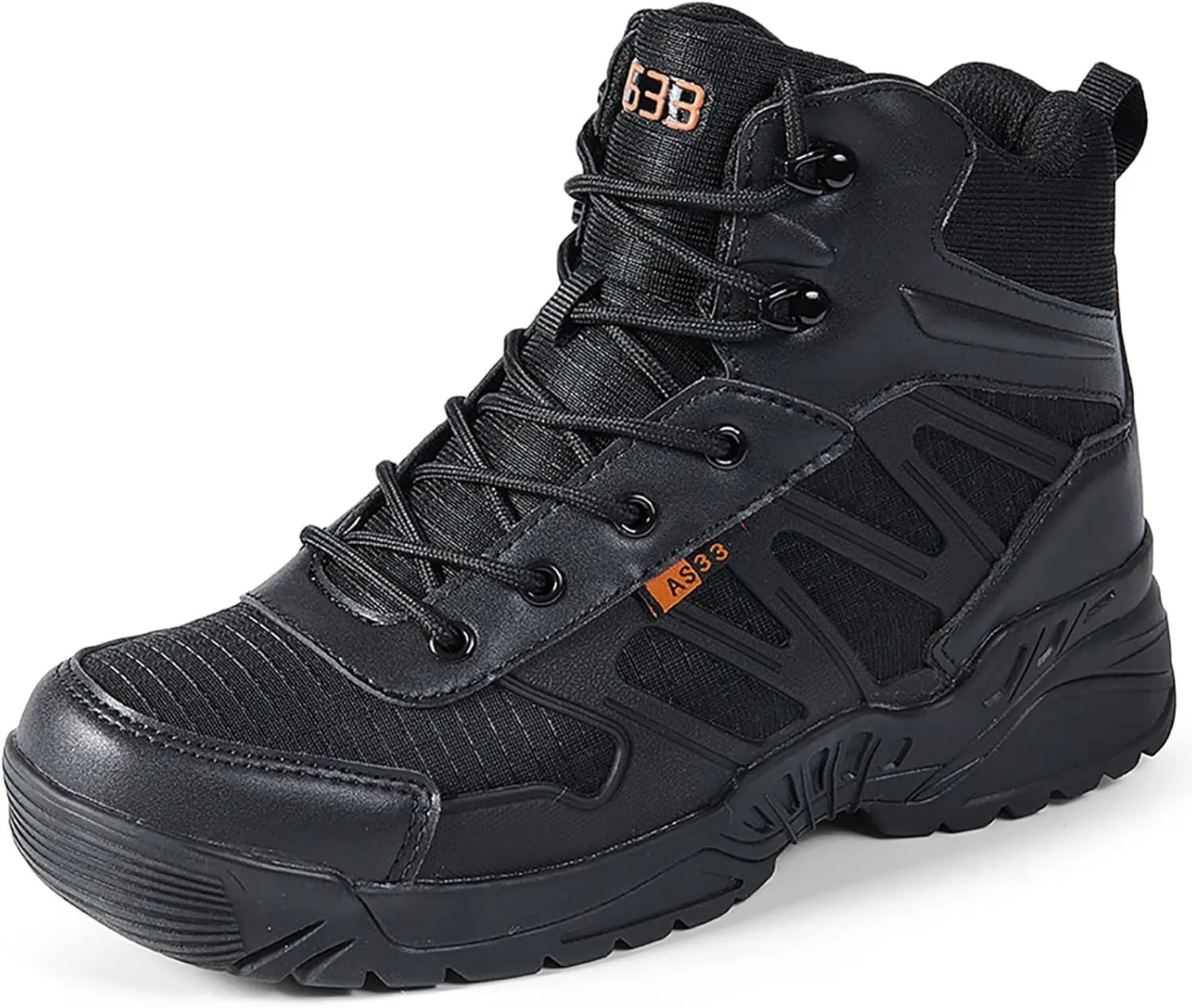 Men Military Boots Tactical Boots Combat Boots Breathable Police Patrol Boots Lightweight Army Boots Waterproof Hiking Boots