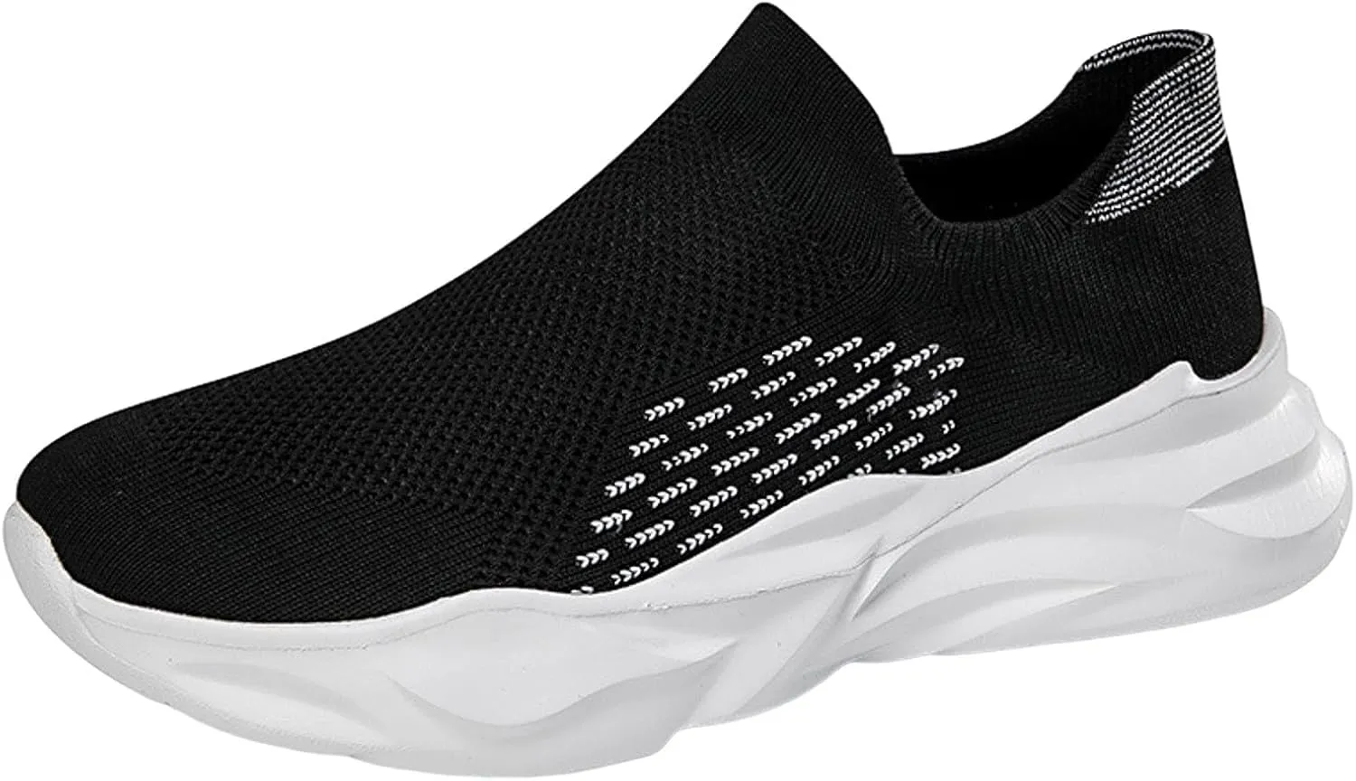 Men Sneakers Flying Weaver Mesh Large Size Elastic Socks Shoes Casual Sports Breathable Thick Sneaker Boots for Men Work