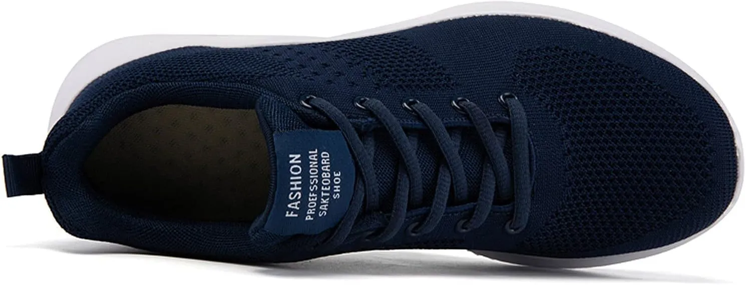 Men's Arch Support Insole Shoes Comfortable Breathable Lightweight Tennis Shoe Convenient Elderly Slip on Shoes
