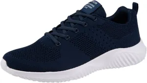 Men's Arch Support Insole Shoes Comfortable Breathable Lightweight Tennis Shoe Convenient Elderly Slip on Shoes