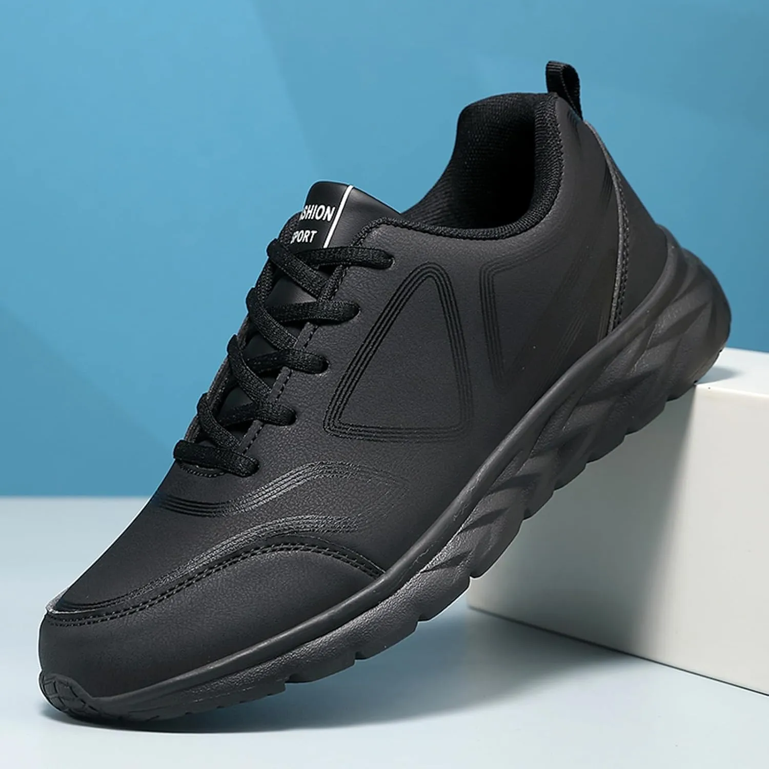 Men's Arch Support Walking Shoes Comfortable Lightweight Casual Walking Shoe Breathable Diabetic Shoes for Men