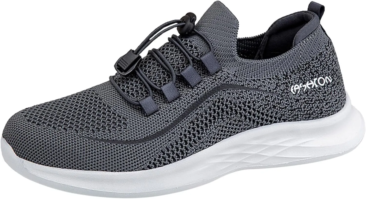 Mens Breathable Lace Up Running Shoes Supportive Running Athletic Sneaker Fashion Lightweight Sneakers for Men
