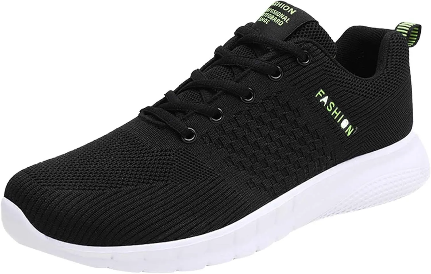Men's Breathable Mesh Running Shoes Comfortable Lightweight Casual Walking Shoe Men's Arch Support Insole Shoes