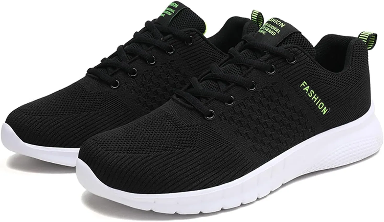 Men's Breathable Mesh Running Shoes Comfortable Lightweight Casual Walking Shoe Men's Arch Support Insole Shoes