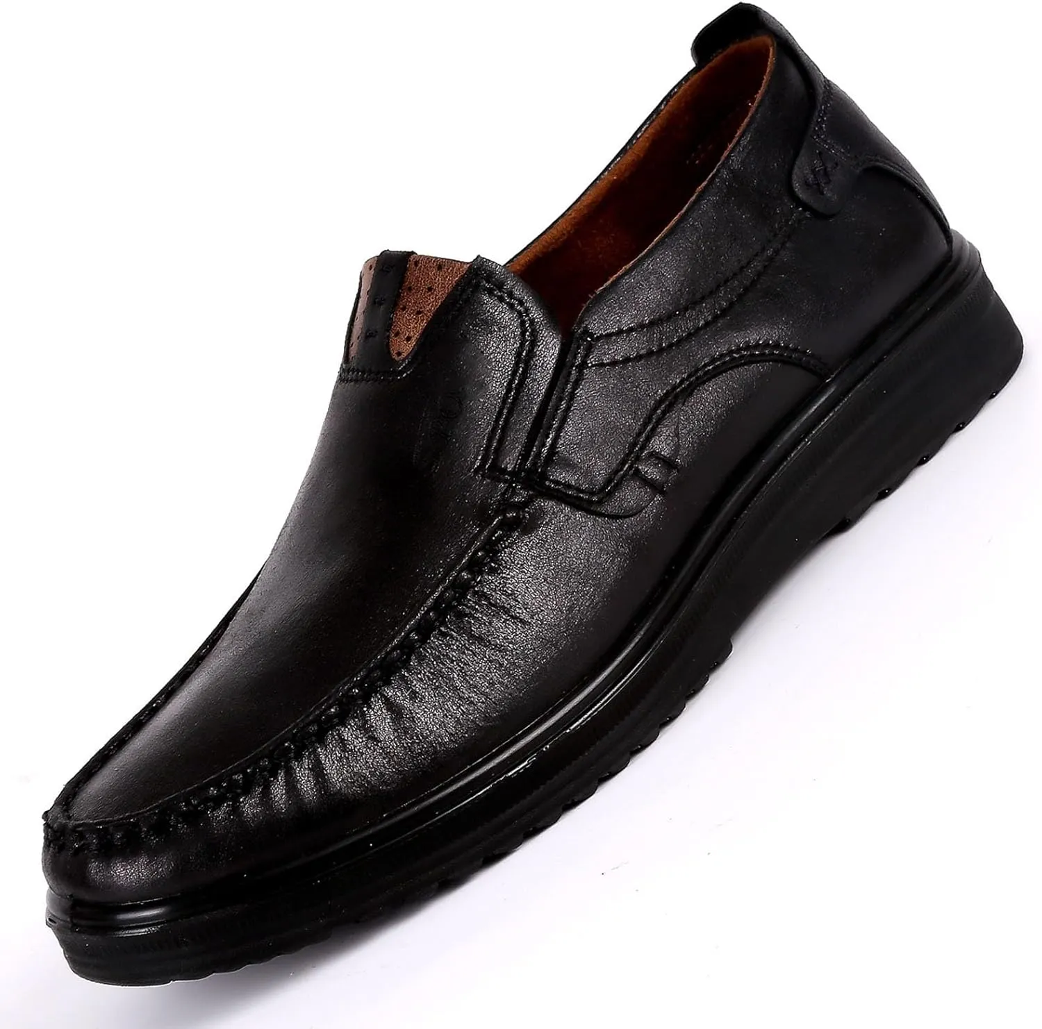 Mens Dress Shoes Womens Fashion Sneakers Womens Loafers Comfortable Dressy Flat Bottom Fashion Christmas Dress Shoes for Women Round Toe Flats Comfortable