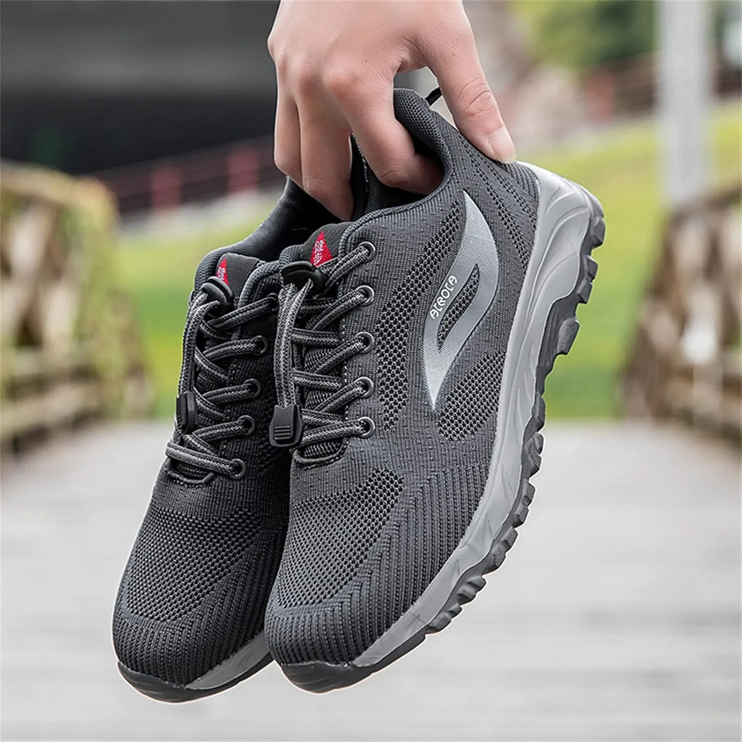 Men's Fashion Versatile Walking Shoes Comfortable Breathable Stretch Canvas Slip on Sneaker Memory Foam Sneaker