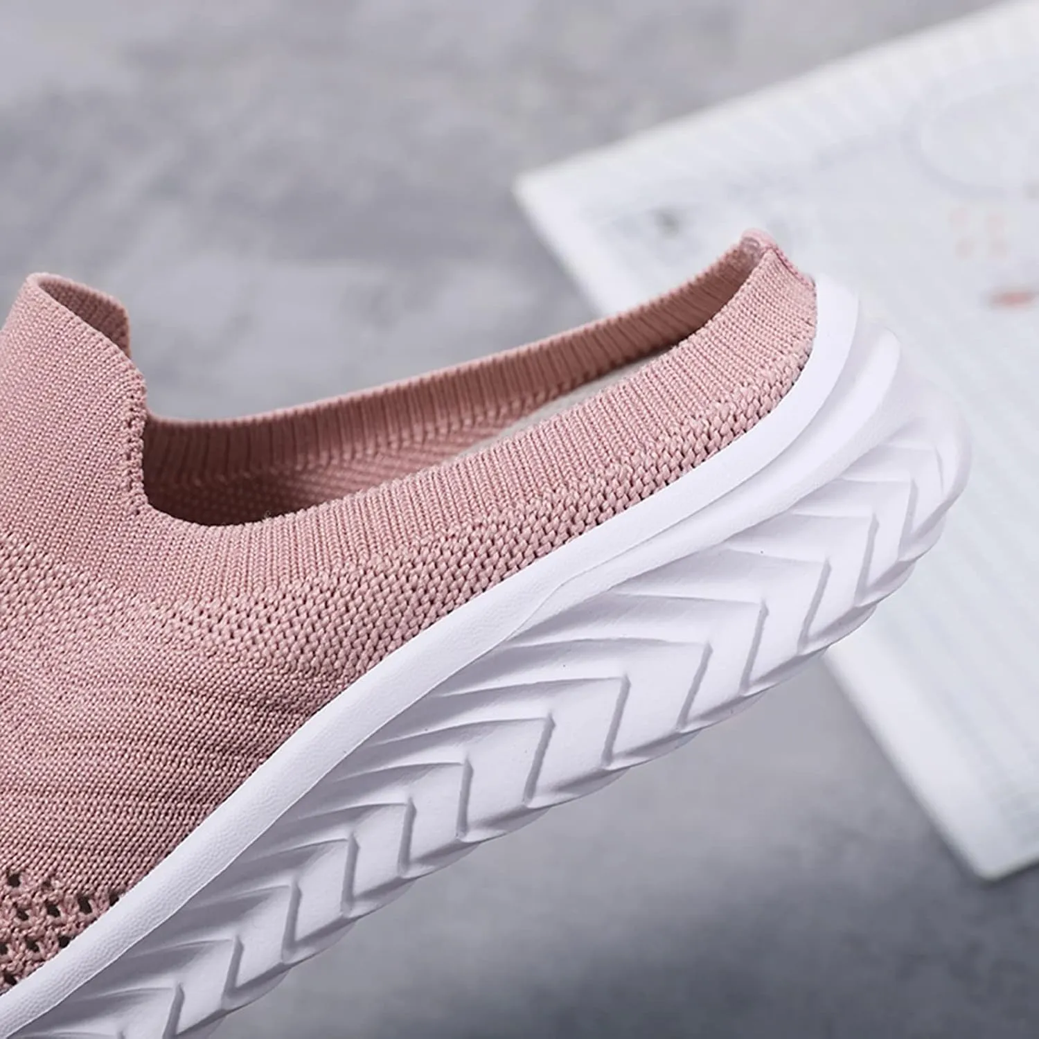 Men's Mesh Sneakers Walking Sneakers for Women Men Running Shoes Loafers for Women Casual Mens Loafers Casual Slip On Platform Sneakers for Women
