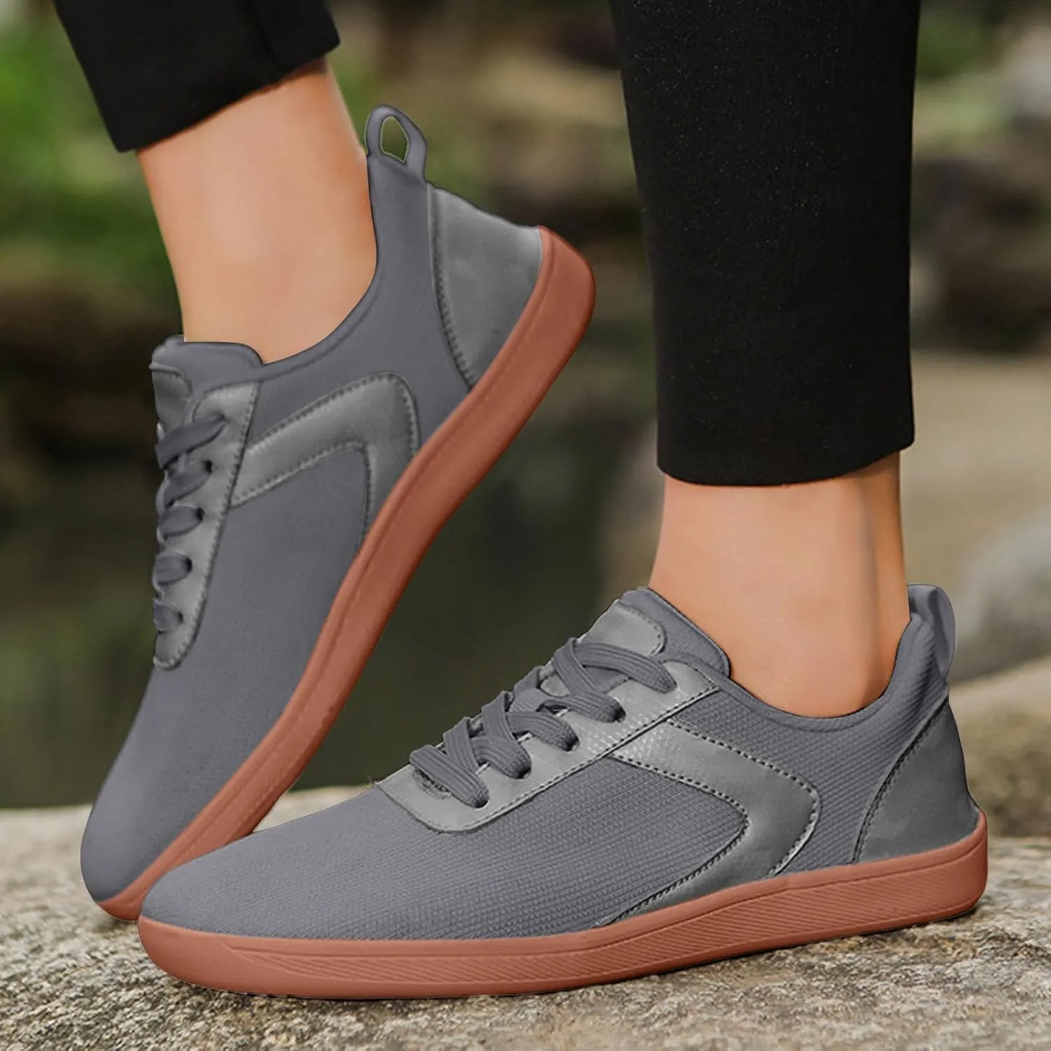 Men's Orthopedic Comfortable Lace Up Shoes Comfortable Breathable Lightweight Tennis Shoe Men's Recovery Shoes