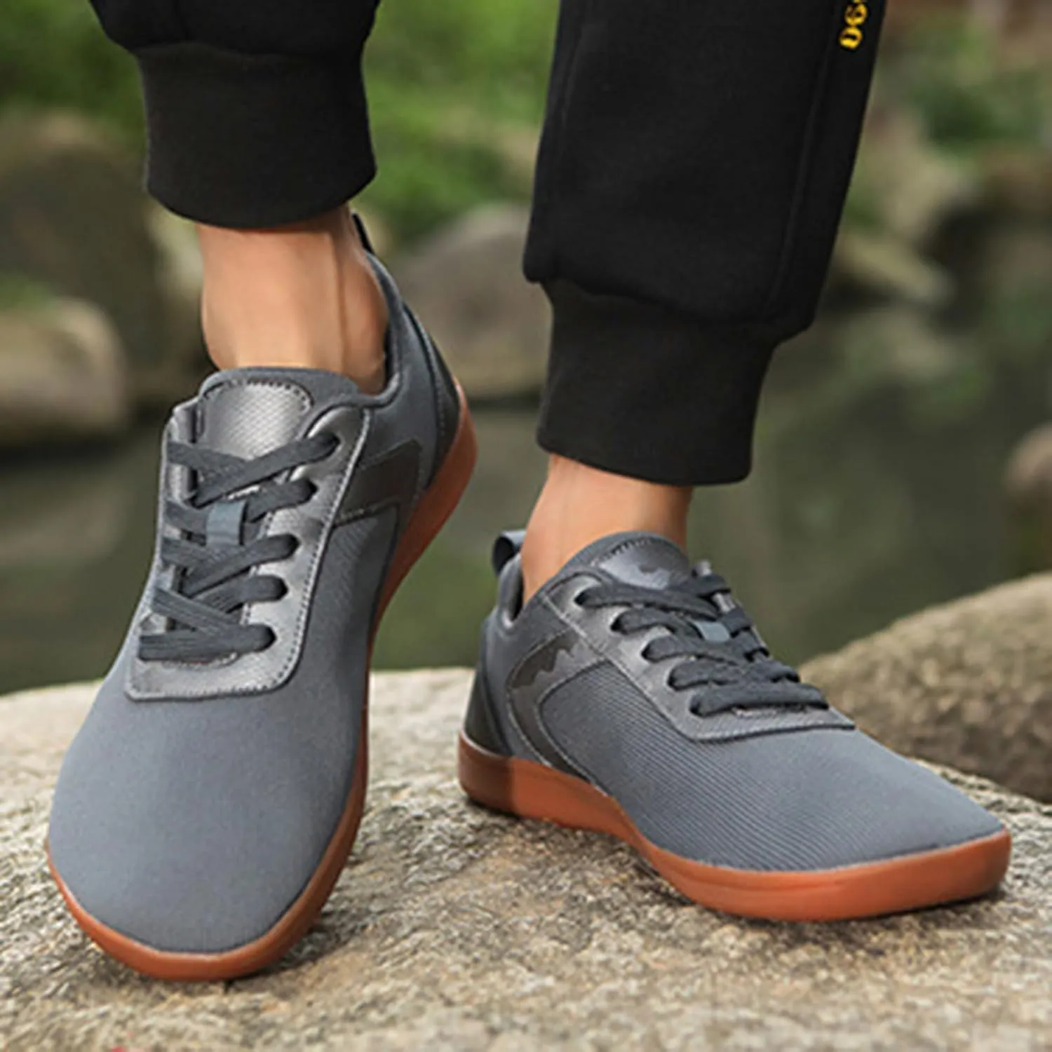 Men's Orthopedic Comfortable Lace Up Shoes Comfortable Breathable Lightweight Tennis Shoe Men's Recovery Shoes