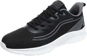 Men's Orthopedic Comfortable Lace Up Shoes Lightweight Breathable Walking Shoe Gym Tennis Men's Recovery Shoes