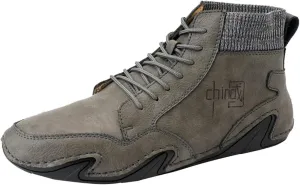 Mens Shoes High Top Elastic Band Sport Shoes Fashion Casual Plus Size Ankle Boots Men Sneaker