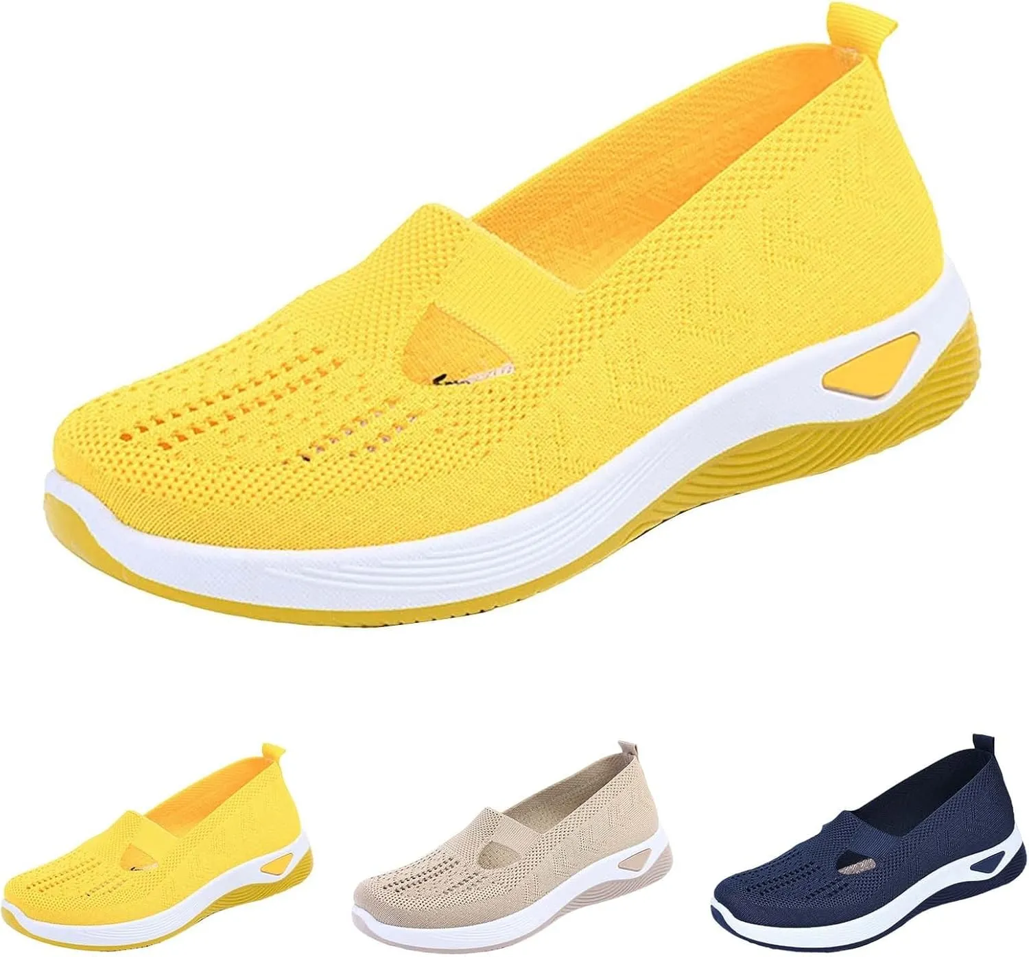 Mens Shoes Slip On Women's Sneakers Mens Loafers Casual Slip On Lightweight Cute Round Toe Christmas Running Shoes Women Loafers for Women Casual