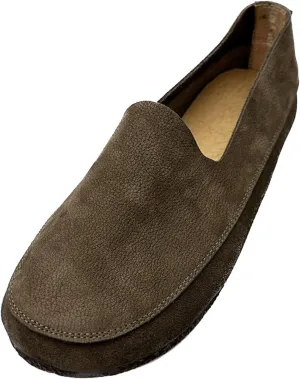 Mens Soft Walking Shoes Genuine Leather Casual Slip on Loafers Comfortable Driving Shoes