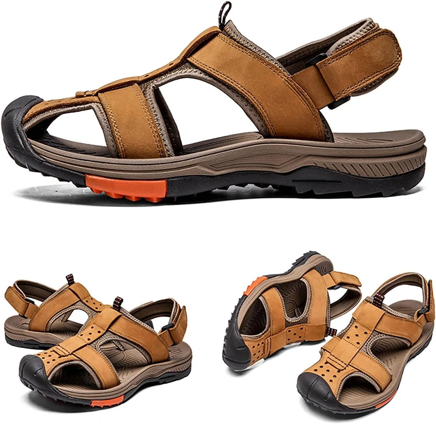 Men's Summer Breathable Thick Sole Comfortable Beach Shoes Sandals Mens Flip Flops Size 13