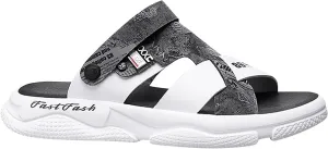 Men'S Summer New Soft Bottom Outerwear Sandals And Slippers Casual Sports Trend Air Cushion Beach Slip Sandals