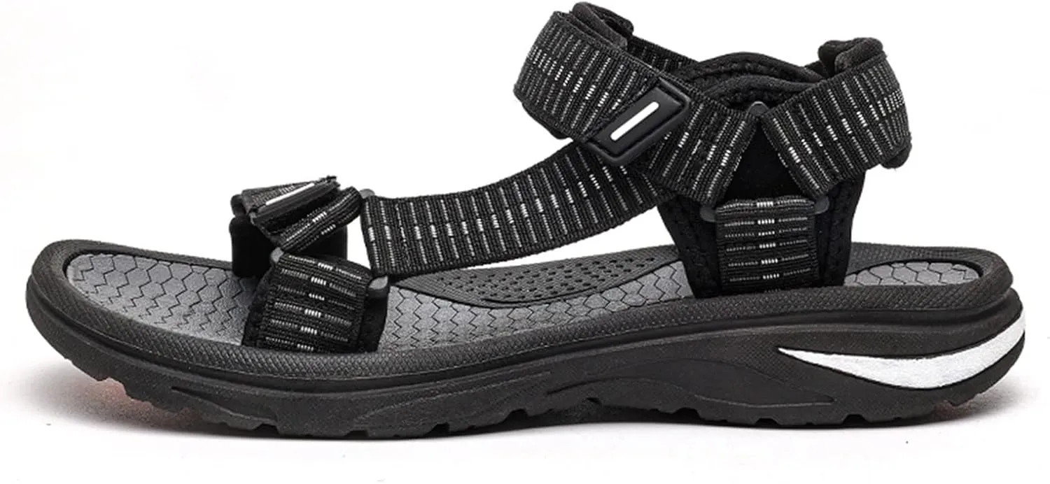 Men's Water Sandals Open Toe Athletic Sport Sandals Men Athletic Summer Beach Water Shoes