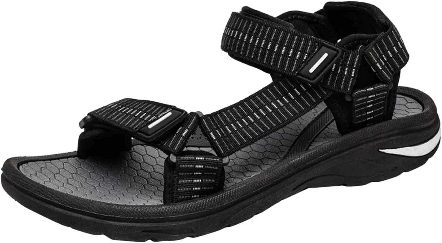 Men's Water Sandals Open Toe Athletic Sport Sandals Men Athletic Summer Beach Water Shoes