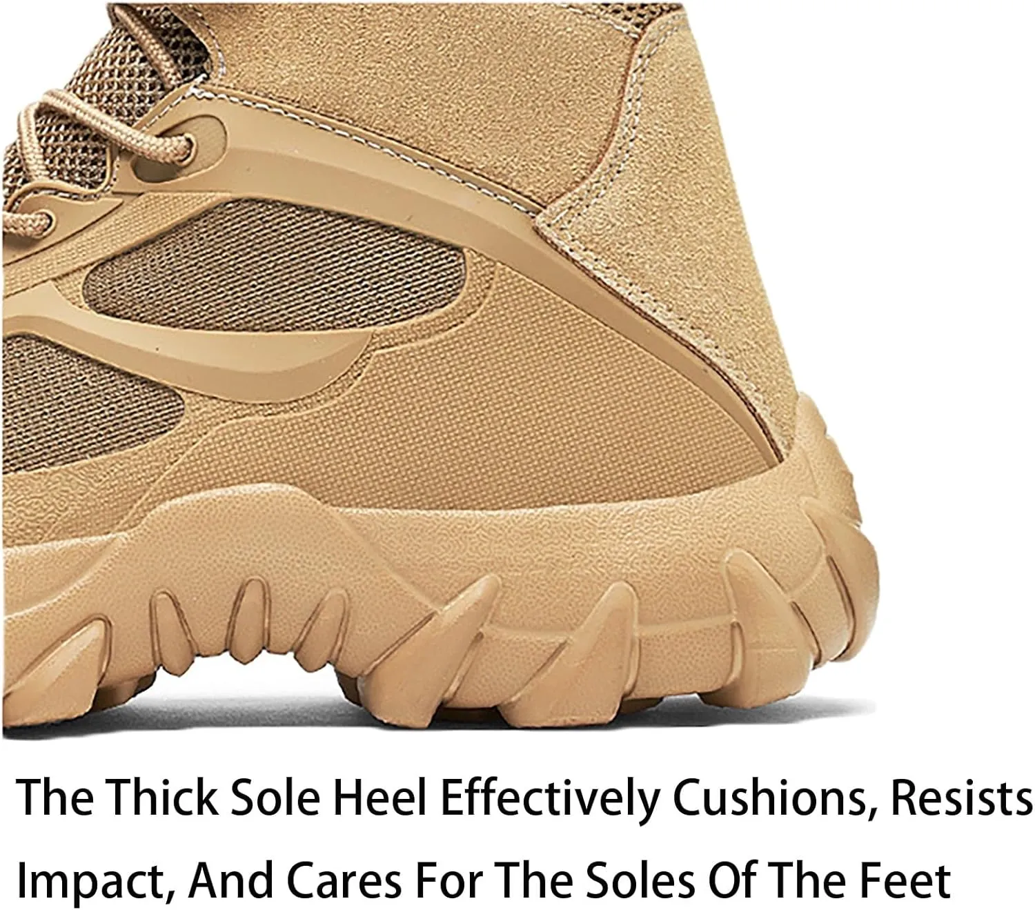 Mens Waterproof Hiking Boots Military Tactical Boots Combat Boots Breathable Police Patrol Boots Army Boots