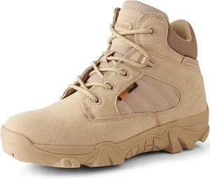 Military Boots For Men Tactical Boots Combat Boots Breathable Police Patrol Boots Lightweight Army Boots Waterproof Hiking Boots
