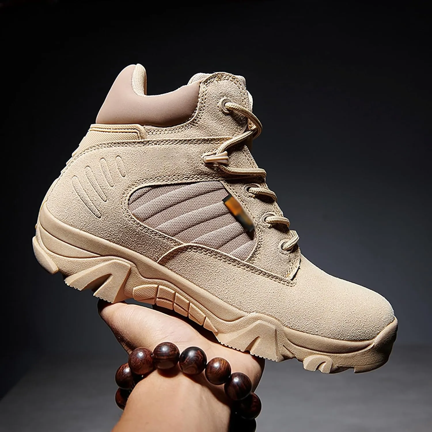 Military Boots For Men Tactical Boots Combat Boots Breathable Police Patrol Boots Lightweight Army Boots Waterproof Hiking Boots