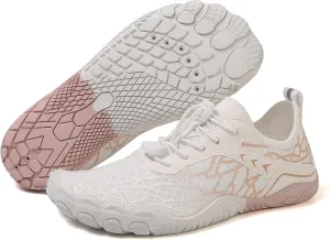 Mmoneyake Hike Barefoot Shoes Women Men Wide Toe Box Healthy & Non-Slip Barefoot Shoes Outdoor Hiking Shoe Grounded Footwear Unisex