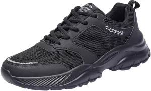 Non Slip Work Sport Shoes for Men Recovery Air Athletic Running Tennis Shoe Arch Support Walking Shoes for Men