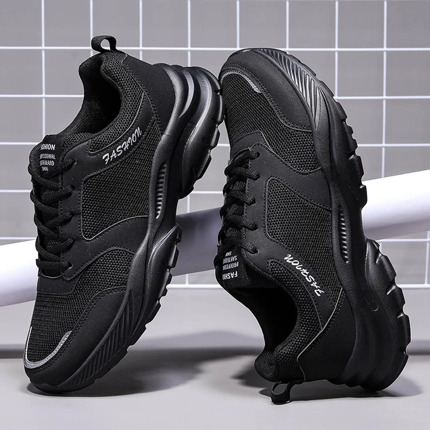 Non Slip Work Sport Shoes for Men Recovery Air Athletic Running Tennis Shoe Arch Support Walking Shoes for Men