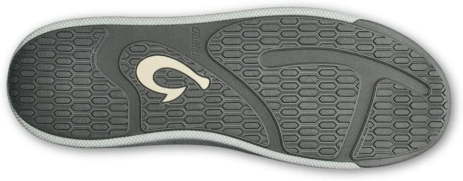 OLUKAI Nanea Li Men's Sneaker Shoes, Weather-Resistant & Breathable Canvas, Comfort Fit & Wet Grip Rubber Soles