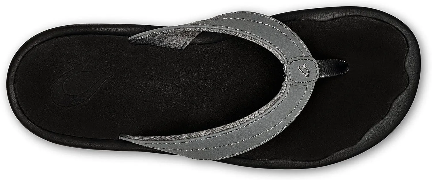 OLUKAI Ohana Women's Beach Sandals, Water Resistant Flip Flops, Arch Support & Comfort Fit, Lightweight & Durable, Enhanced Grip & Traction