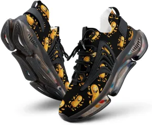 Peanut Graphic Men's Running Shoes Lightweight Walking Shoe Breathable Sneaker
