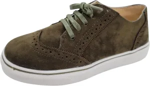 Platform Sneakers for Women Wide Width Slip On Walking Shoes with Arch Support Women Slip On Shoes Wide Feet Women's Fashion Sneakers Red Zapatos Sin Cordones para Mujer Verde Militar