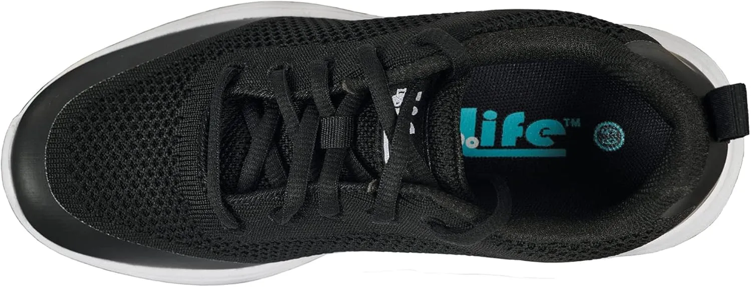 Pro-Grip Athletic Low Soft toe Safety Shoes for Women Work Sneakers Comfortable Lightweight Breathable Slip Resistant Metal Free