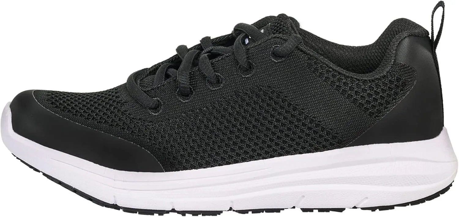 Pro-Grip Athletic Low Soft toe Safety Shoes for Women Work Sneakers Comfortable Lightweight Breathable Slip Resistant Metal Free