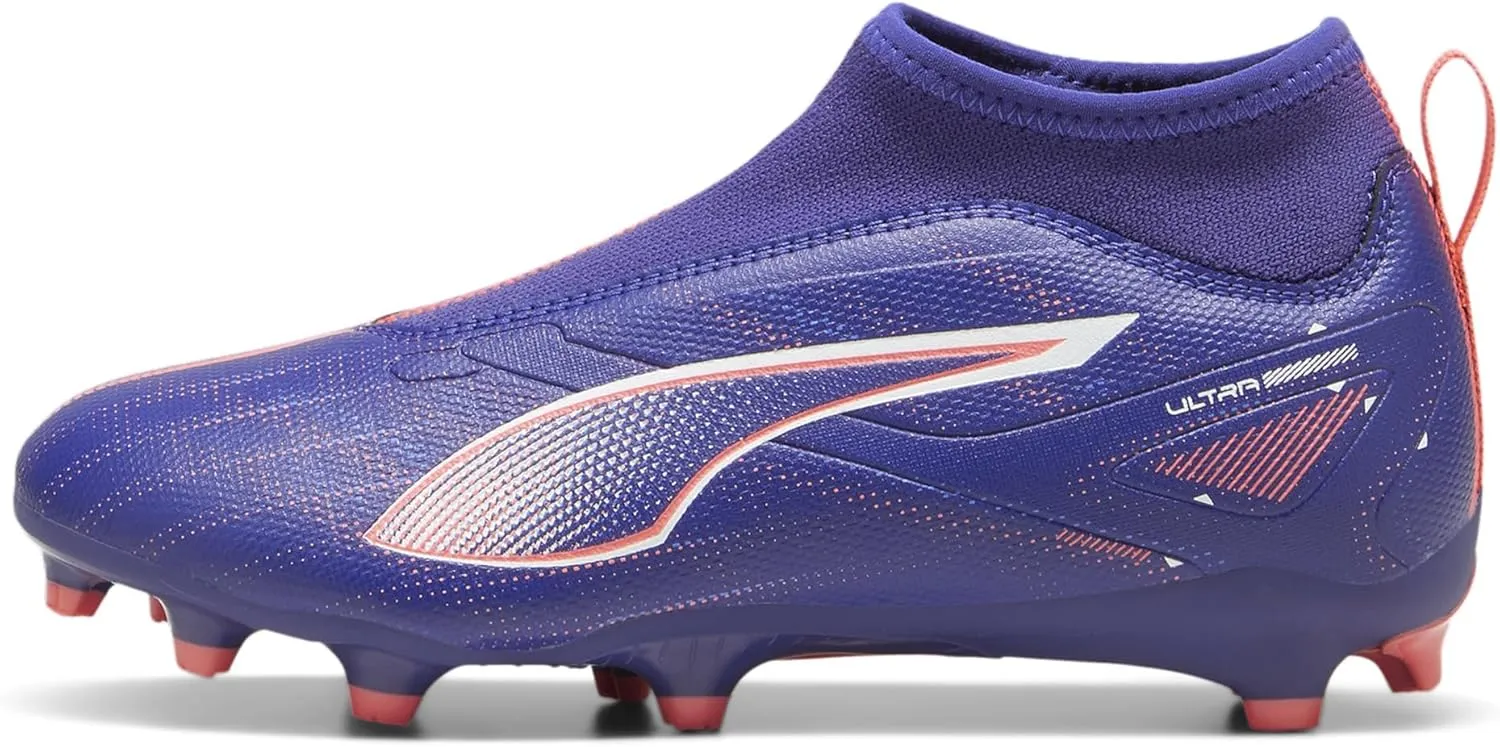 PUMA Kids' Ultra Match Laceless Firm Artificial Ground