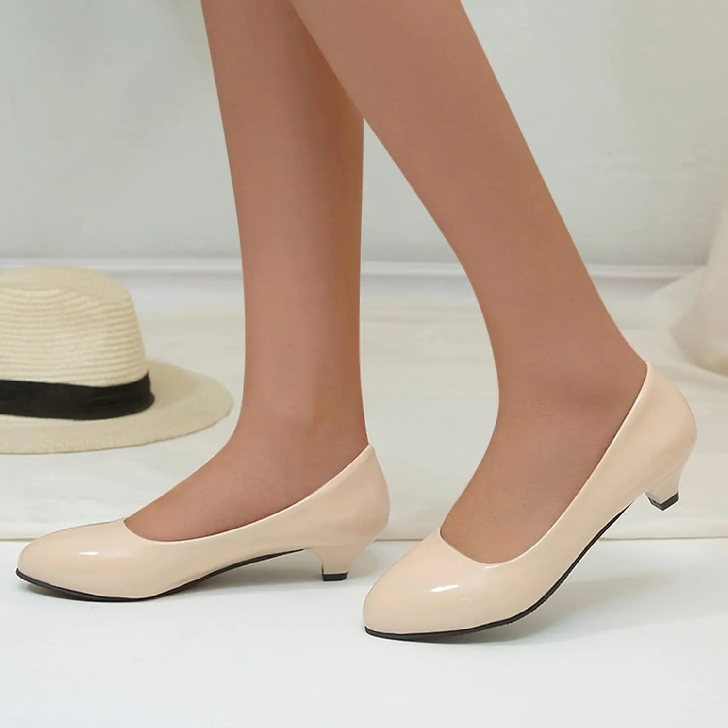 Pumps Block Heels Womens Chunk Low Heel Pump Sandal Heels for Women Sexy Women's Lace Up Heeled Sandals