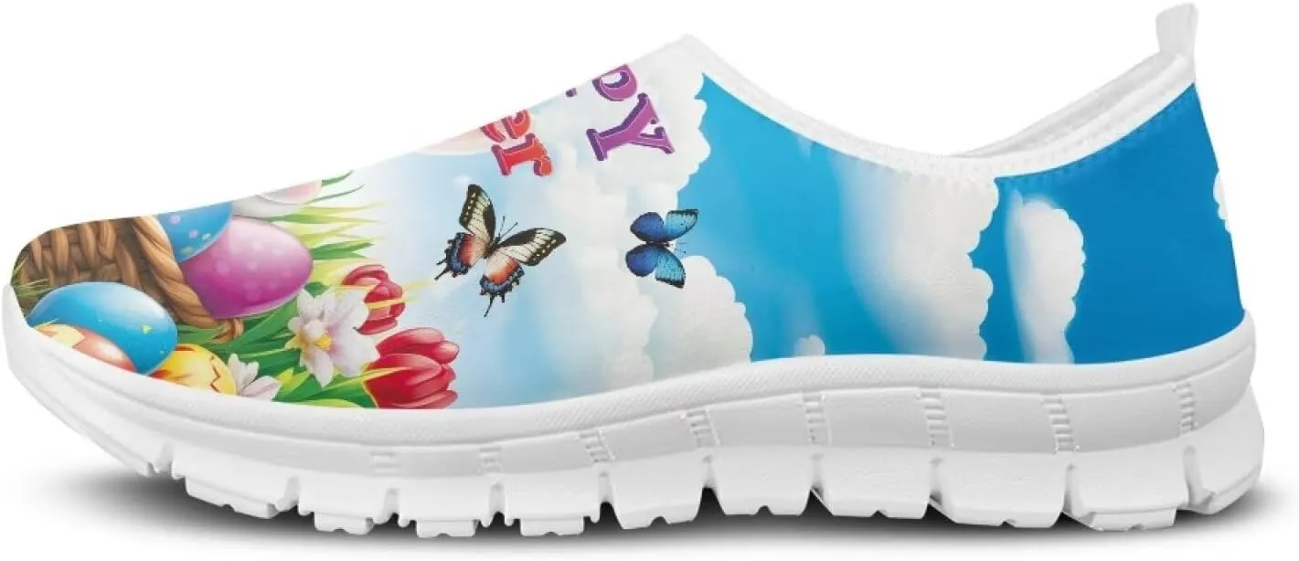 Pxjivorg Women's Slip Ons Flat Lightweight Sneakers Walking Casual Loafers Comfortable Art Painted Travel Outdoor Shoes for Ladies Print Series US Size 5.5-11.5